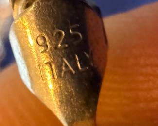 Heavy Sterling Silver Necklace 