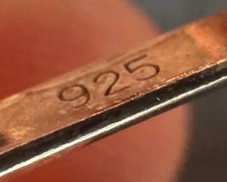 Sterling Silver & Pearl Cuff Links