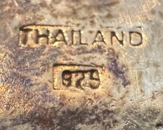 Sterling Silver & Onyx Earrings