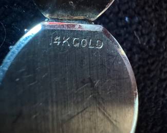 14K Gold Andre Pailet Women's Wristwatch