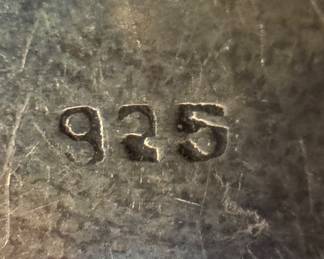 Sterling Silver & Leopard Skin Jasper Stone Pendant