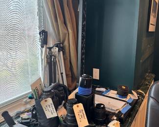 Huge Collection of Camera & Photography Equipment