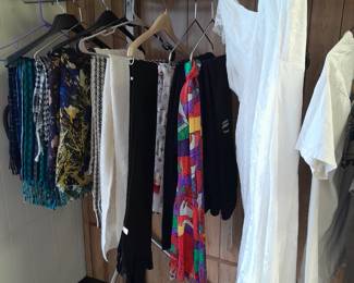 Vintage clothing, scarves