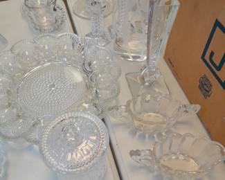 Candlewick and crystal