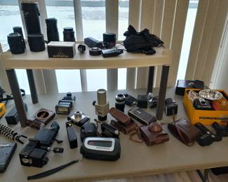 Vintage cameras