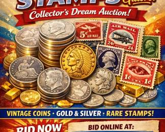 Coin and Stamp Auction