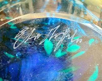 OGGETTI Elio Raffaeli Murano Art Glass
Aquarium Large Fish Bowl