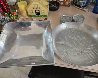 Vintage forged aluminum