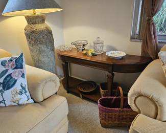 54" Lane console table $150