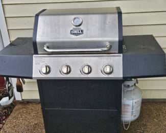 Gas grill. $125