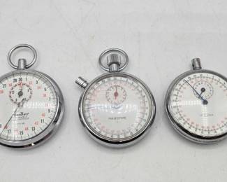 173  Pocket Stop Watches 