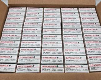 1188  Winchester 223 Rem 55 Grain Ammo 