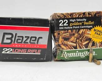 1116  Blazer .22LR  Remington .22LR High Velocity 