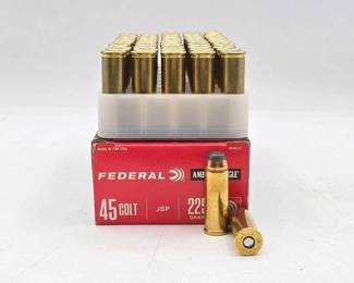 1170  Federal American Eagle 45 Colt 225 Grain Ammo 