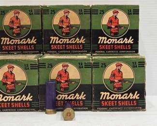 1230  Monark .12ga Skeet Shells 