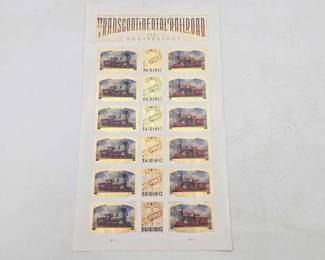 187  Transcontinental Railroad Forever Stamps 