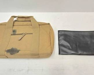 1356  1 Gun Case  Bank Deposit Bag 