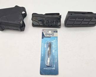 1474  Pistol Mag Loader, 2 Box Magazines  GunSlick Pistol Bore Brush 