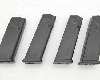 1452  4 Glock 10rd 9mm Magazines 