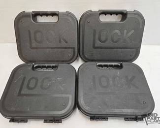 1424  4 Glock Cases 