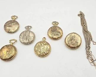 176  Geneva Pocket Watch Collection 