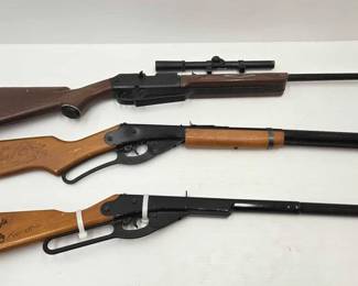 1580  3 Daisy Air Rifles 