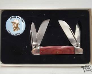 2214  John Wayne Collectable Pocket Knife 