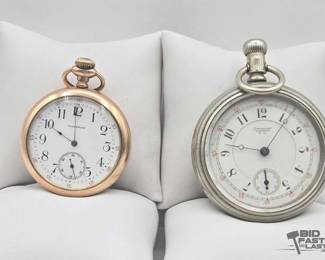 147  2 Vintage Waltham Pocket Watches 