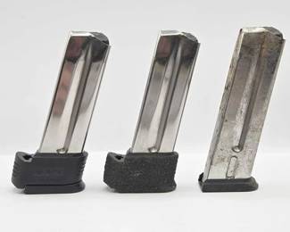 1454  3 Springfield Armory 10rd 9mm Magazines 