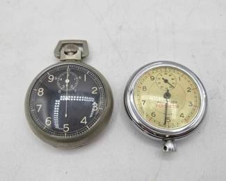 168  Pocket Stop Watch  Pedometer 