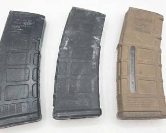 412  3 PMAG 30rd 5.56x45mm Magazines 