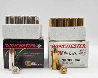 1130  70 Rounds of Winchester .38 Special Ammo 