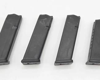 1448  4 Glock 10rd 9mm Magazines 