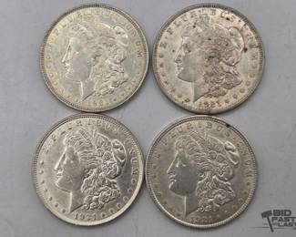 48  4 1921 Morgan Silver Dollar 