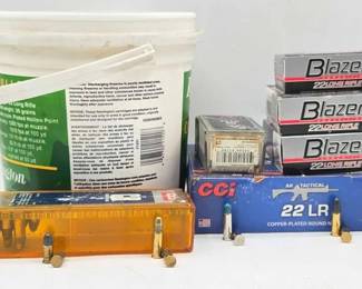 1118  Blazer .22LR, Remington .22LR, CCI .22LR Ammo  More 