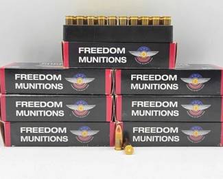 1142  Freedom Munitions 9mm 115 Gr RN Ammo 