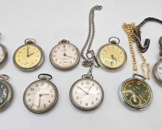 178  Westclox Pocket Watch Collection 