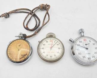 174  Pocket Stop Watches 