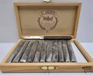 2248  United Cutlery Brands El Unidos Cigar Knife 