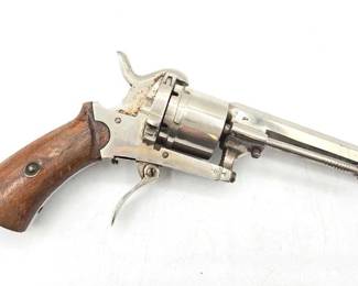 1062  Belgian Pinfine 7mm Revolver 