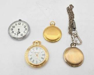 167  4 Pocket Watches 