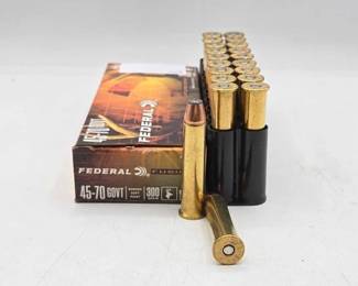 1172  Federal Fusion 4570 Govt 300 Grain Ammo 
