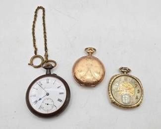 170  3 Pocket Watches 