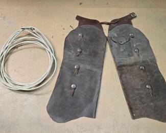 191  Cowboy Chaps  Rope 