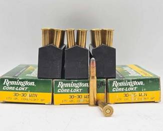 1182  Remington CoreLokt 3030 Win Ammo 