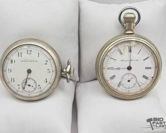 161  2 Vintage Pocket Watches 