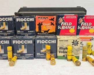1272  20ga Shotgun Shells with MTM CaseGuard Ammo Box 
