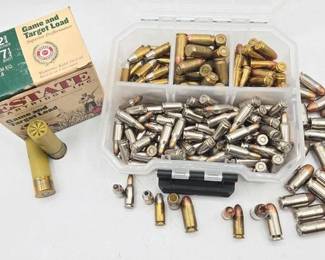 1134  20ga Shotshells, 45 Auto Ammo, 9mm Luger  More 