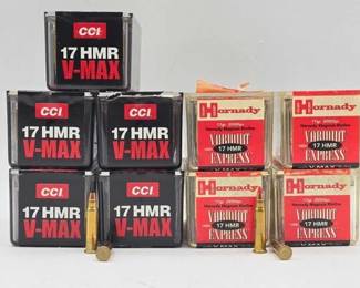 1126  CCI 17HMR VMax Ammo  Hornady 17HMR VMax Ammo 