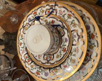 One place setting Christian Dior China
